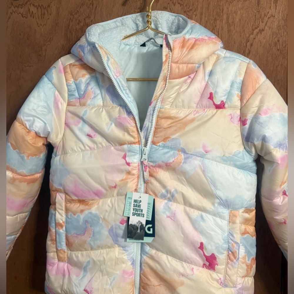 New Dicks Sporting Goods Girls Puffer Snow Jacket XL